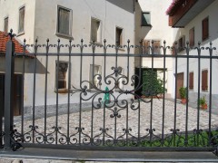 Recinzione in ferro battuto
